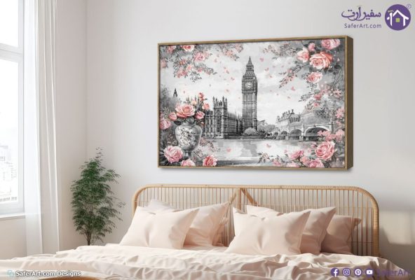 تابلوه مودرن - ورود لندن SA15231 كل التابلوهات المودرن, دول و مدن مشهورة, اماكن و مدن و مباني اللون الواحد, بينك – فوشيا, رمادى ديجيتال آرت, كلاسيك – نيو كلاسيك, لوحات فنية غرفة الاستقبال, غرفة المعيشة, غرفة النوم بالعرض, ببرواز, برواز خشبى, مستطيل
