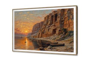 لوحات ديكور - معابد فرعونية SA24821 كل التابلوهات المودرن, دول و مدن مشهورة, مصر الفرعونية, اماكن و مدن و مباني, مصر برتقالى, بنى - بيج الوان زيتية - اكريليك, لوحات فنية, مودرن غرفة المعيشة, مدخل المنزل, مكاتب – شركات - اعمال شروق - غروب بالعرض, ببرواز, برواز SF9, برواز خشبى, مستطيل