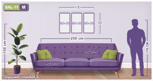 مقاسات و اسعار التابلوهات المودرن فى مصر SA21376