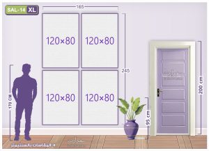 مقاسات و اسعار التابلوهات المودرن فى مصر SA21376