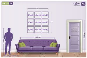 مقاسات و اسعار التابلوهات المودرن فى مصر SA21376