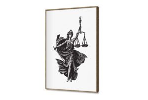لوحة فنية كلاسيكية لتمثال العدالة للمكاتب والمحاماة SA105546 اعمال و شركات, بنات, قانون - قضاء - محاماه, كل التابلوهات المودرن, شخصيات و وجوه ابيض - اوف وايت, ابيض و اسود, اسود الستريشن - فيكتور, بسيط و هادئ, ديجيتال آرت, رسم خطى, لوحات فنية, مودرن غرفة الاستقبال, غرفة المعيشة, مدخل المنزل, مكاتب – شركات - اعمال بالطول, ببرواز, برواز خشبى, مستطيل