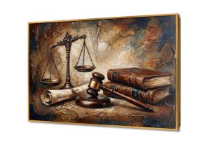 لوحات فنية كلاسيكية لميزان العدل وكتب القانون SA105664 اعمال و شركات, قانون - قضاء - محاماه, كل التابلوهات المودرن, طبيعه صامتة اسود, الوان داكنة, بنى - بيج, فضى – ذهبى الوان زيتية - اكريليك, ديجيتال آرت, كلاسيك – نيو كلاسيك, لوحات فنية, مظهر بارز, مودرن غرفة الاستقبال, مدخل المنزل, مكاتب – شركات - اعمال بالعرض, ببرواز, برواز ذهبى, مستطيل